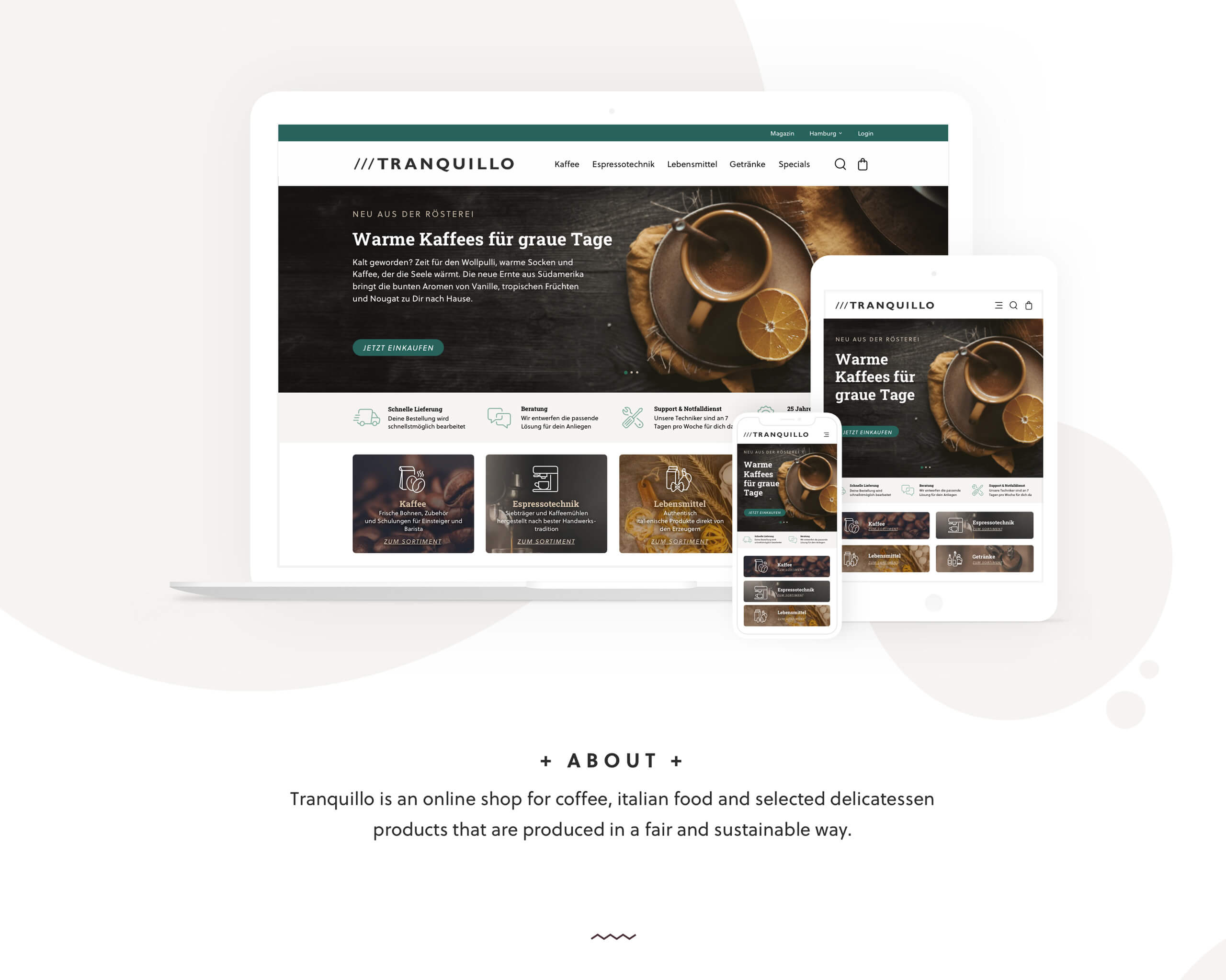 Case Study Tranquillo: About