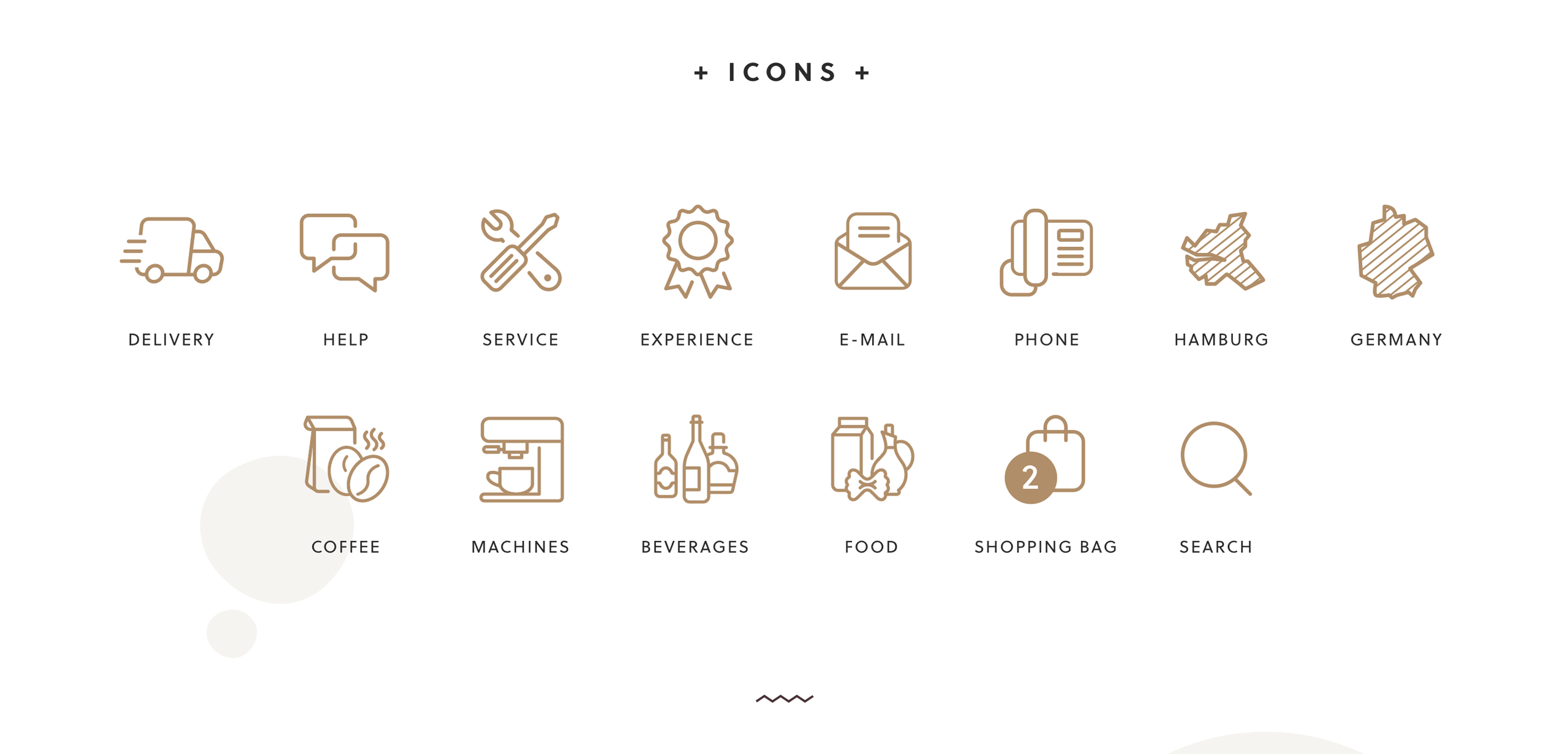 Case Study Tranquillo: Icons