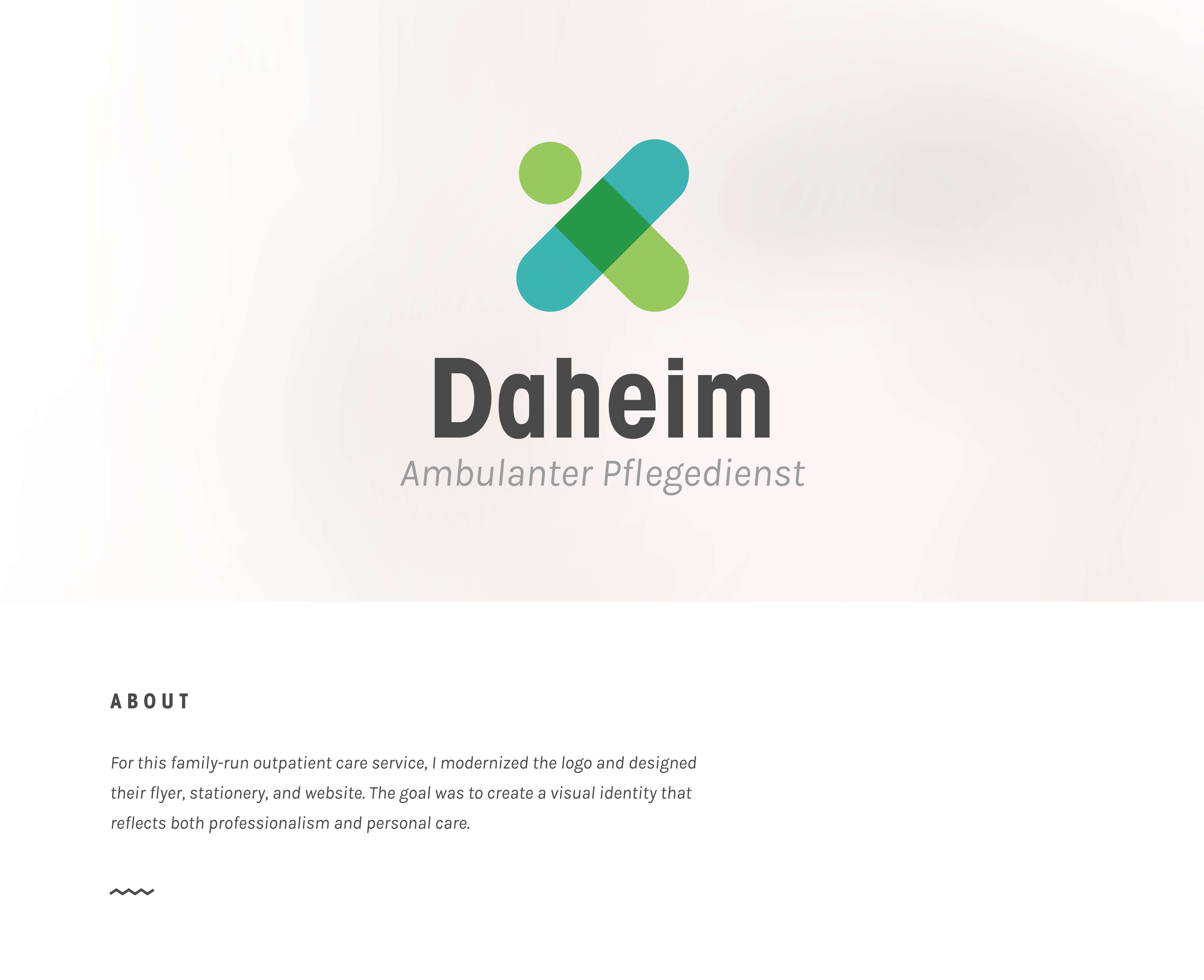 Case Study Daheim: About