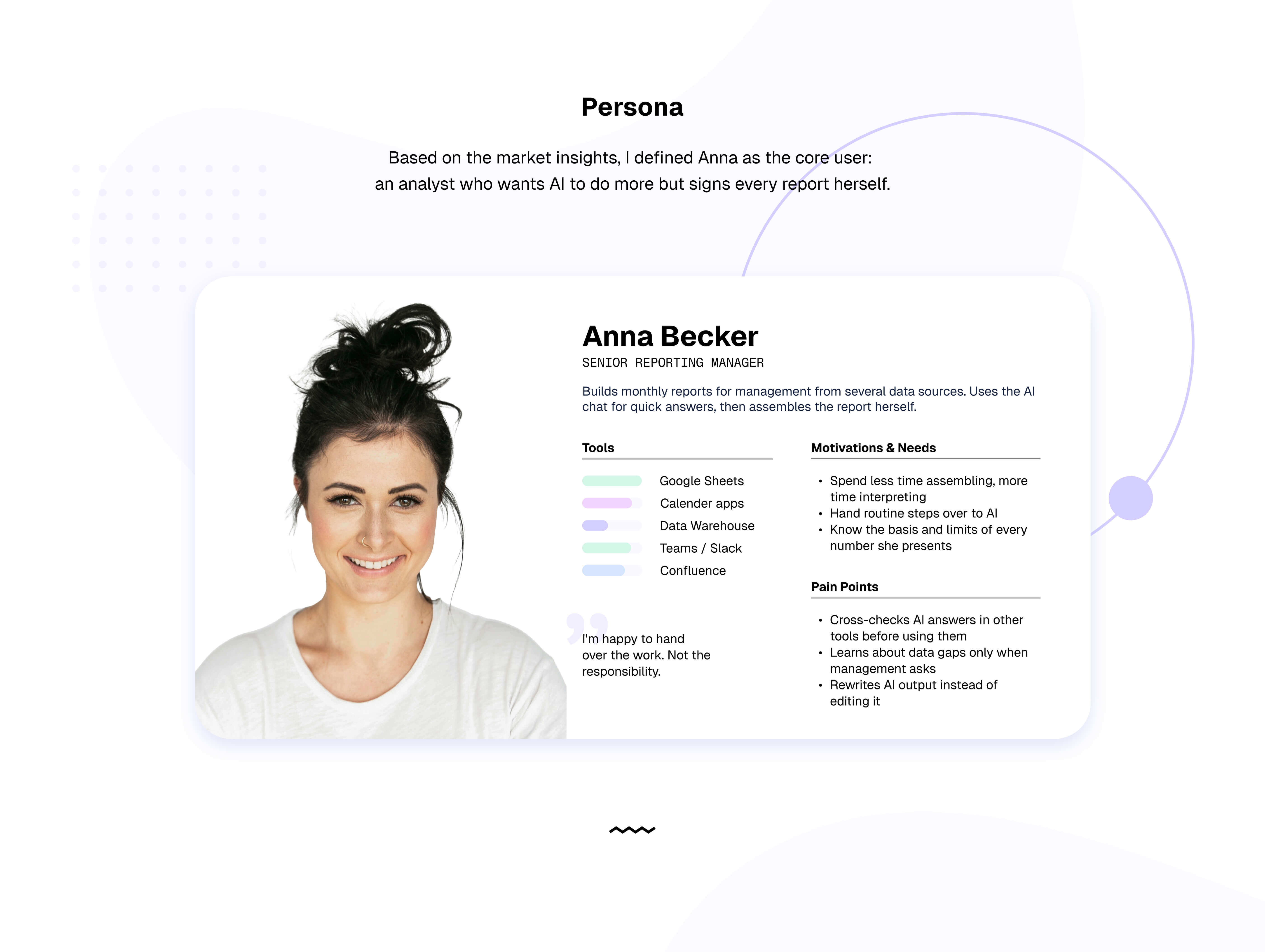 Trackwise Case Study - Persona