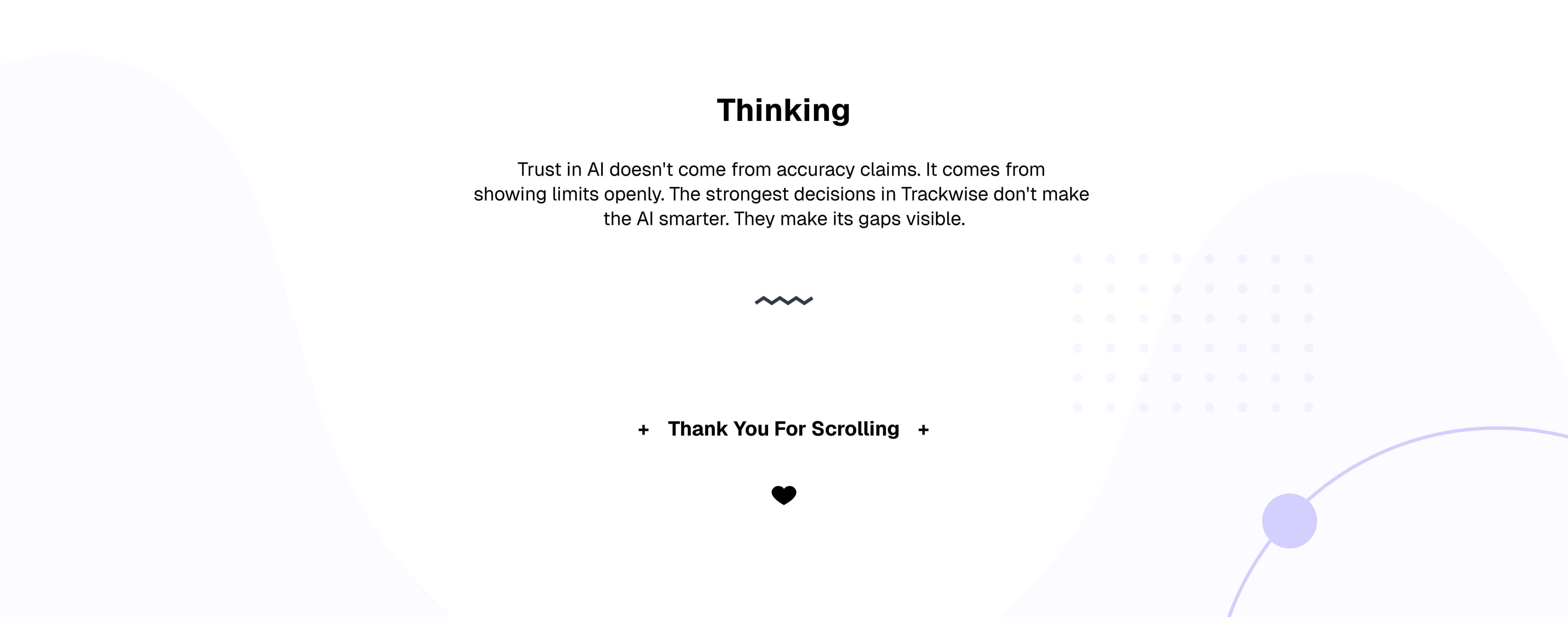 Trackwise Case Study - Thinking