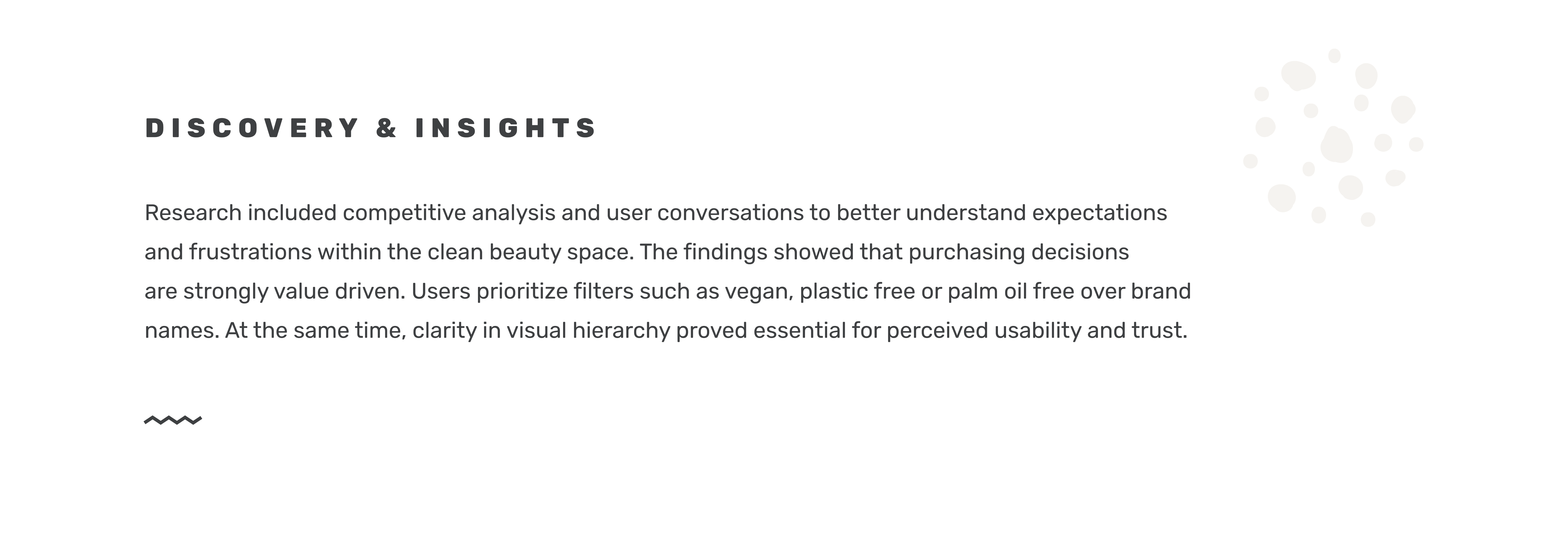 Case Study Natural Beauty: Insights